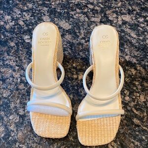 Society Women's Tan Wedge Sandals